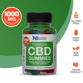 Nature's Boost 1000mg CBD Gummies