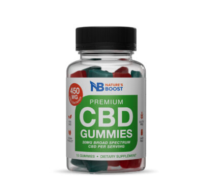 Nature's Boost 450mg CBD Gummies - Image 2