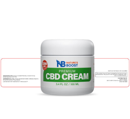 Nature's Boost CBD Cream - Image 2